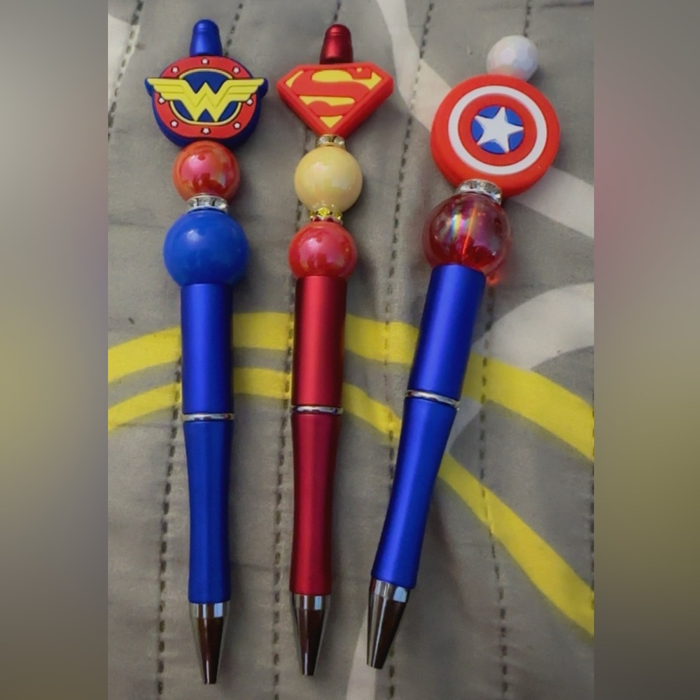 Super Heroes Custom Pens